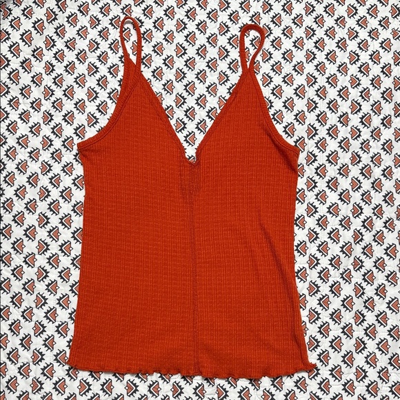 Out from Under Orange Sleeveless Top - Picture 1 of 2